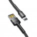Дата кабель Baseus Cafule Lightning Cable Special Edition 2.4A (1m) (CALKLF) (00000031842_2)