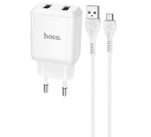 СЗУ HOCO N7 (2USB/2,1A) + USB - MicroUSB (00000049073_2)
