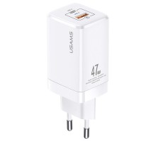 СЗУ Usams US-CC137 T41 47W GaN PD + QC Mini (00000049231_2)