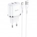 СЗУ Hoco N4 (2USB/2.4A) + Type-C (00000048811_1)