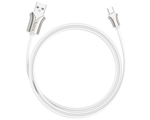 Дата кабель Hoco U67 Soft Silicone MicroUSB (1.2m) (00000035219_1)