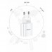 СЗУ USAMS US-CC075 T18 Single USB Travel Charger (EU) (00000034488_1)