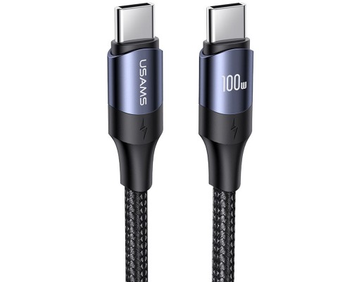 Дата кабель USAMS US-SJ525 U71 Type-C to Type-C PD 100W (2m) (00000062649_1)