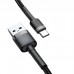 Дата кабель Baseus Cafule Type-C Cable 3A (1m) (CATKLF) (00000031871_1)