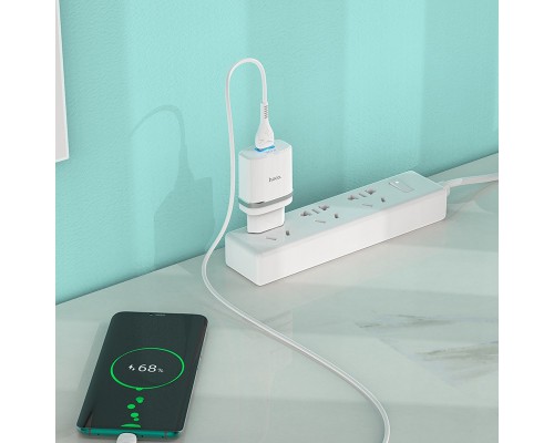 СЗУ Hoco C12Q Smart QC3.0 (1USB/3A) + Type-C (00000035260_1)