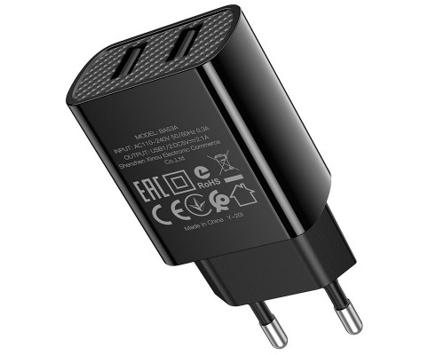 СЗУ Borofone BA53A Powerway (2USB/2.1A) (00000054345_1)