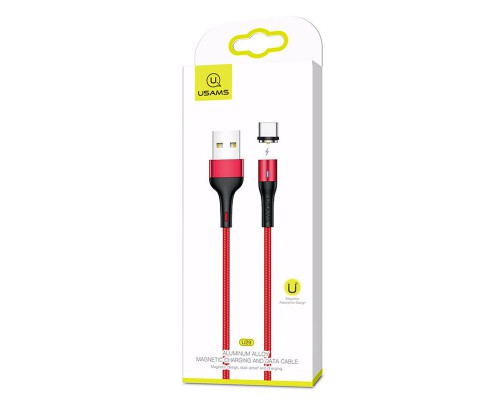Дата кабель USAMS US-SJ337 U29 Magnetic USB to Type-C (2m) (00000049229_1)