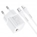 СЗУ HOCO N10 Starter single port PD 20W + Type-C to Lightning (00000056355_1)