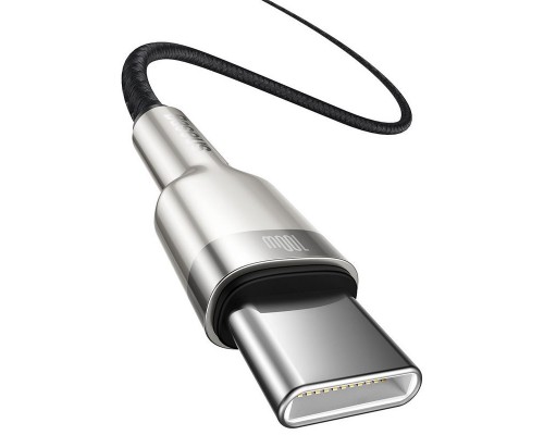 Дата кабель Baseus Cafule Series Metal Type-C to Type-C 100W (1m) (00000049172_2)