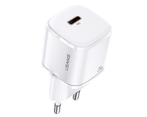 СЗУ Usams US-CC124 T36 20W Super Si (1Type-C/20W) (00000042597_2)