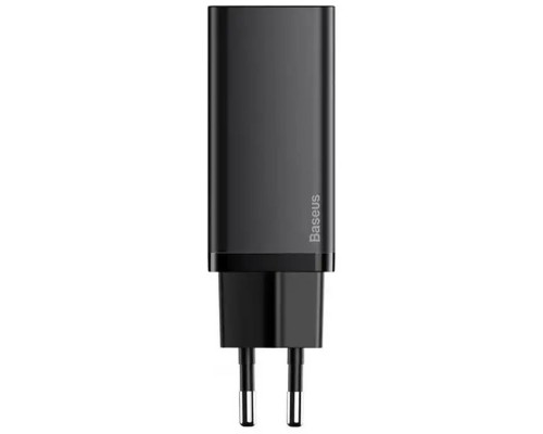 СЗУ Baseus GaN2 Lite QC (Type-C/USB 65W) with Type-C Cable (CCGAN2L-B01) (00000052337_1)