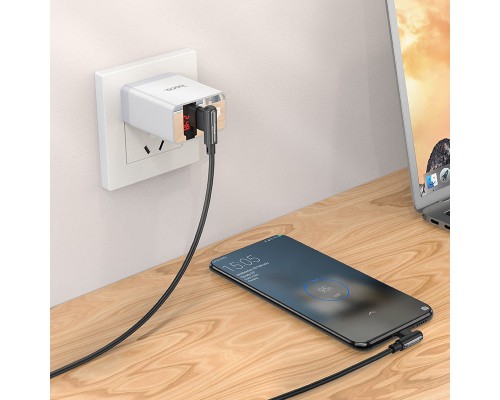 Дата кабель Borofone BX58 Lucky USB to MicroUSB (1m) (00000056875_1)