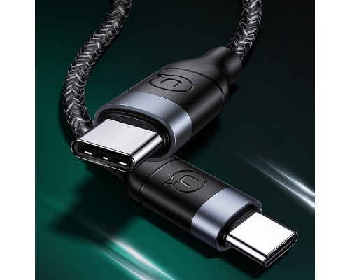 Дата кабель Usams US-SJ400 U31 100W PD Fast Charging Type-C to Type-C (1.2m) (00000036165_1)