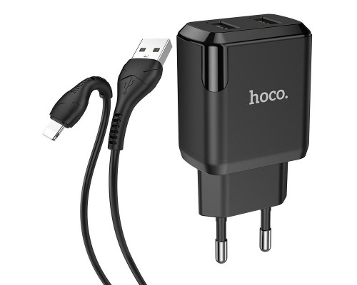 СЗУ HOCO N7 (2USB/2,1A) + USB - Lightning (00000049072_2)