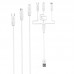 Дата кабель Hoco X1 Rapid 3in1 (Lightning+Micro USB+Type-C) (1m) (00000052968_1)