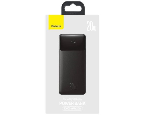 Портативное зарядное устройство Baseus Bipow Digital Display 20W 20000mAh (PPDML-M) (00000053125_1)