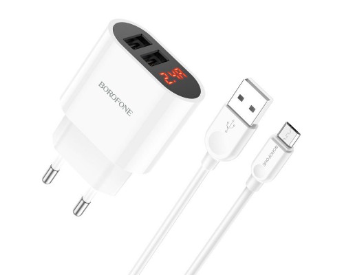 СЗУ Borofone BA63A Richy + MicroUSB (00000056900_2)