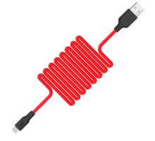 Дата кабель Hoco X21 Silicone MicroUSB Cable (1m) (00000032926_2)