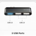 Переходник HUB Usams US-SJ461 Type-C to 3 USB port (00000042613_1)