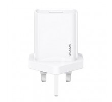 СЗУ USAMS US-CC116 T18 Single USB Travel Charger (UK Plug) (00000051970_1)