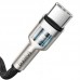 Дата кабель Baseus Cafule Series Metal Type-C to Type-C 100W (1m) (00000049172_2)