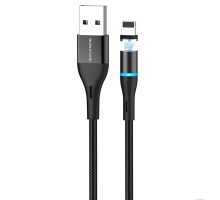 Дата кабель Borofone BU16 Skill magnetic USB to Lightning (1.2m) (00000055399_1)