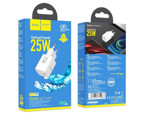 СЗУ HOCO N19 Rigorous PD25W 1Type-C (00000052992_1)